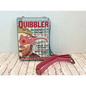 HARRY POTTER LUNA LOVEGOOD QUIBBLER CROSSBODY ZIP UP BAG PURSE SPIRIT